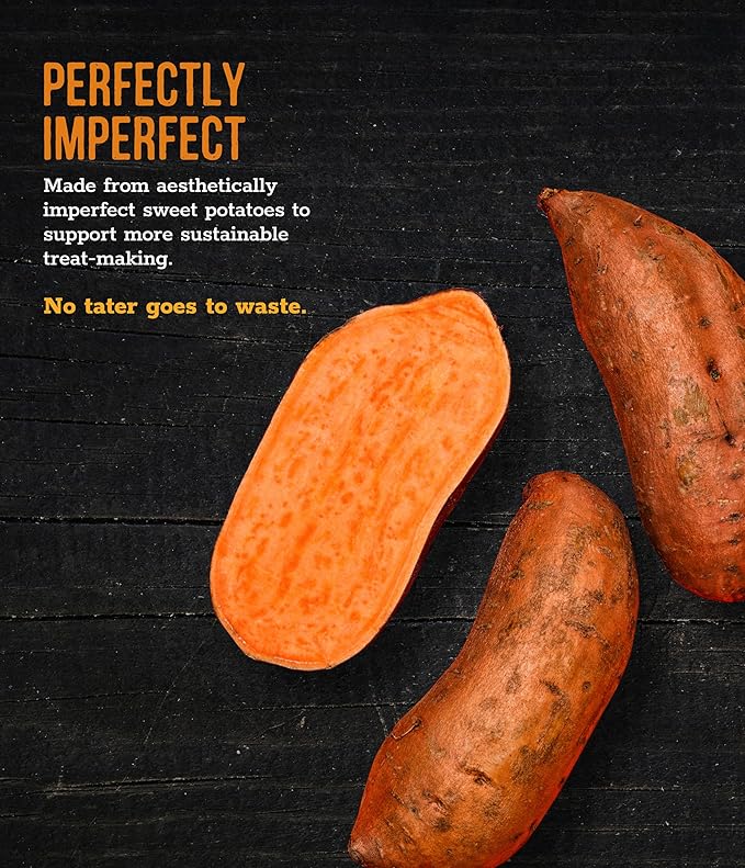 Wholesome Pride Sweet Potato Chews Dog Treats – All-Natural, Single-Ingredient, Grain-Free, 16 oz