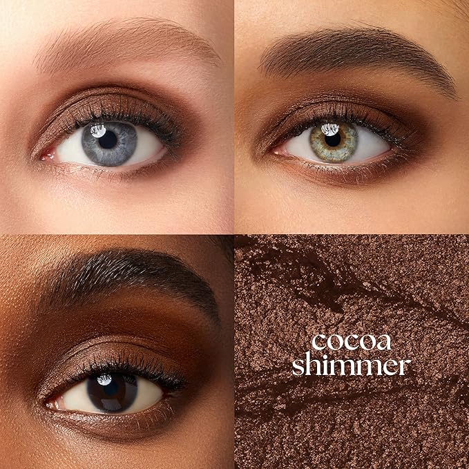 Julep Eyeshadow 101 Cream-to-Powder Waterproof Shadow Stick ??Cocoa Shimmer ??Long-Lasting, Crease-Proof, Chocolate Brown Shimmer Cream Eyeshadow with Built-in Smudger