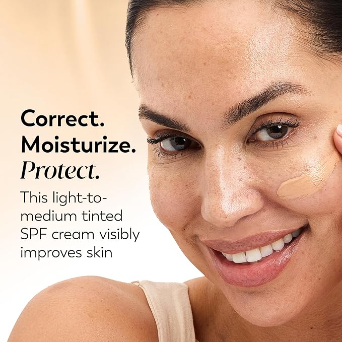 Olay Total Effects Tone Correcting Face Moisturizer with Sunscreen SPF 15, Light to Medium 1.7 Ounces