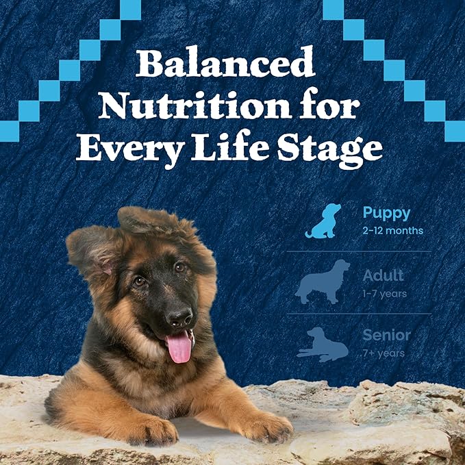 Blue Buffalo Wilderness Puppy High-Protein Dry Dog Food with Real Chicken, Grain-Free, Made in the USA with Natural Ingredients, Chicken, 24-lb Bag
