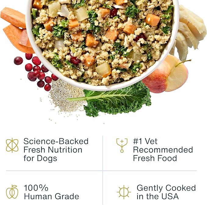 JustFoodForDogs Sensitive Skin Dog Food, Frozen Fresh Pet Meals and Toppers for Skin and Coat, Human Grade, Fortified with Omega 3, Highly Digestible, White Fish - 18-oz, 7 Pack