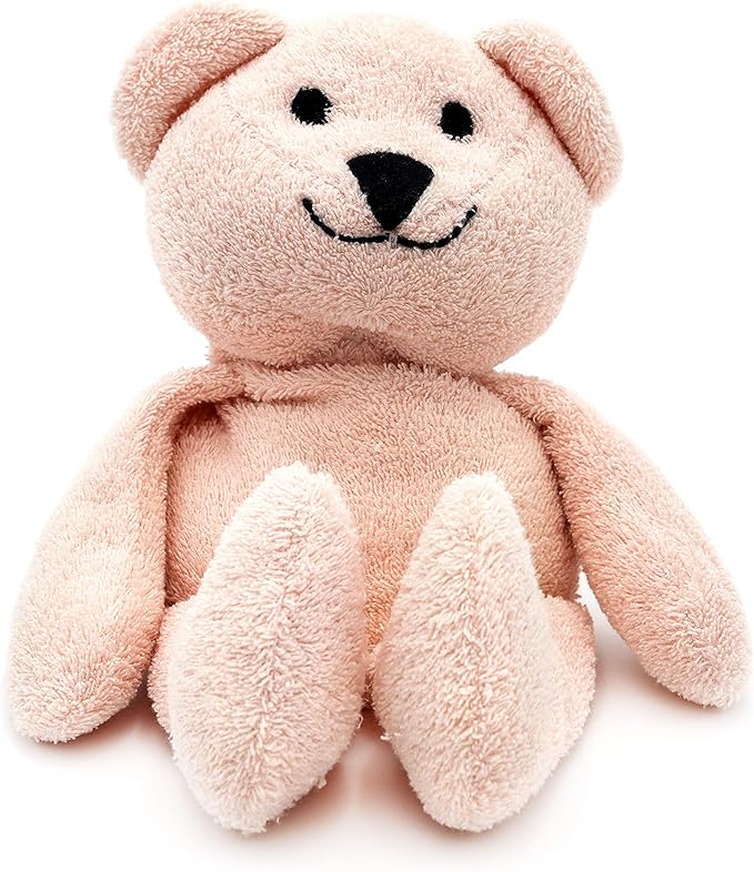 Thermal-Aid® (Bella The Pink Bear) – Washable Heating Pad & Ice Pack – Plush Hot/Cold Pack with Natural Corn Filling – Reusable Comfort