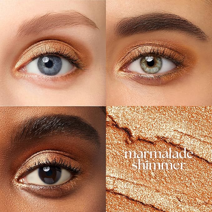 Julep Eyeshadow 101 Cream-to-Powder Waterproof Shadow Stick ??Marmalade Shimmer ??Long-Lasting, Crease-Proof, Orange Apricot Shimmer Cream Eyeshadow with Built-in Smudger