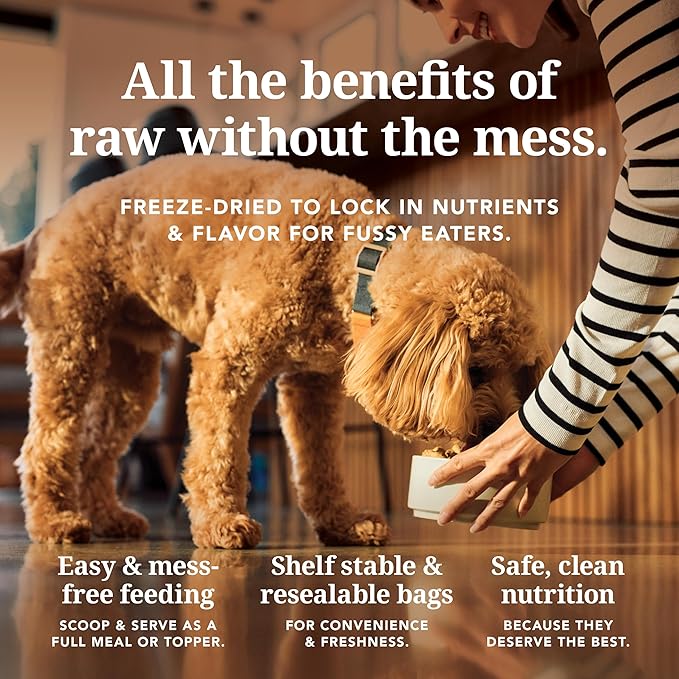K9 Natural - Grain Free Freeze Dried Dog Food - Hoki & Beef, 4lb