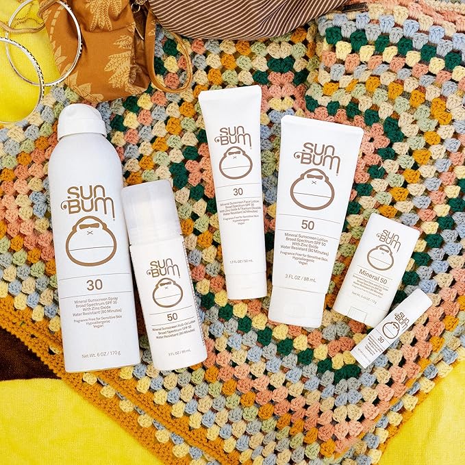 Sun Bum Mineral SPF 50 Face Stick Sunscreen - Water-Resistant Broad Spectrum Sunscreen with Vitamin E - Hawaii 104 Act Compliant (Made without Octinoxate & Oxybenzone) - Travel Friendly 0.53 oz