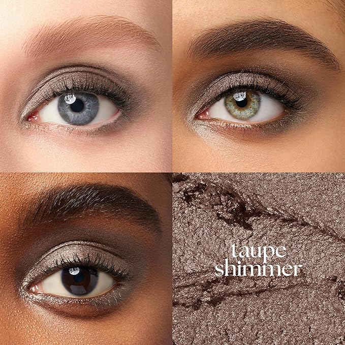 Julep Eyeshadow 101 Cream-to-Powder Waterproof Shadow Stick ??Taupe Shimmer ??Long-Lasting, Crease-Proof, Soft Grey Shimmer Eyeshadow with Built-in Smudger
