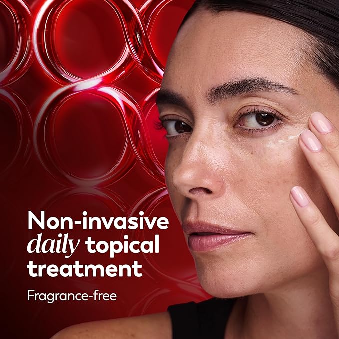 Olay Regenerist Under Eye Cream Roller, Eye Wrinkle Cream, Crows Feet & Bags Treatment, Anti-Wrinkle, Anti-Aging Serum, Fragrance-Free, Hexa-Repair Peptide & Bakuchiol, 0.7oz