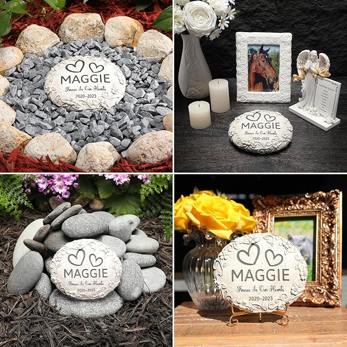 Personalized Horse Memorial Stone, Pet Grave Marker Horse, Horse Headstone, Horse Tombstone, Horse Gravestone, Horse Memorial Gifts