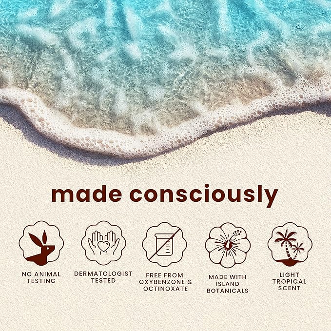 Hawaiian Tropic Skin Nourishing Milk Mineral Sunscreen Lotion SPF 30, 3.4oz | Travel Size Sunscreen Zinc Oxide, Sun Milk, Mineral Sunblock SPF 30, Oxybenzone-Free, 3.4oz